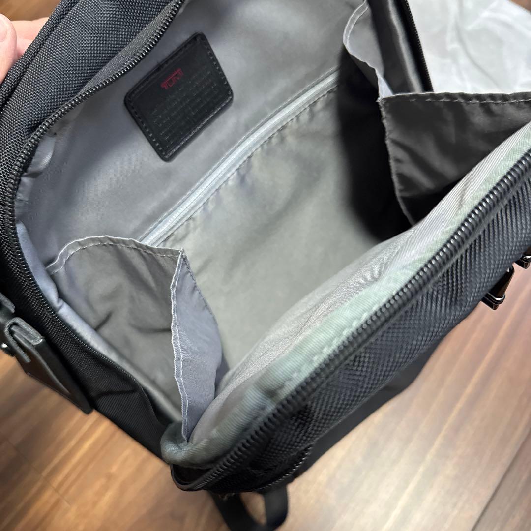 （値下げ）TUMI スリムバッグパック　ブラック