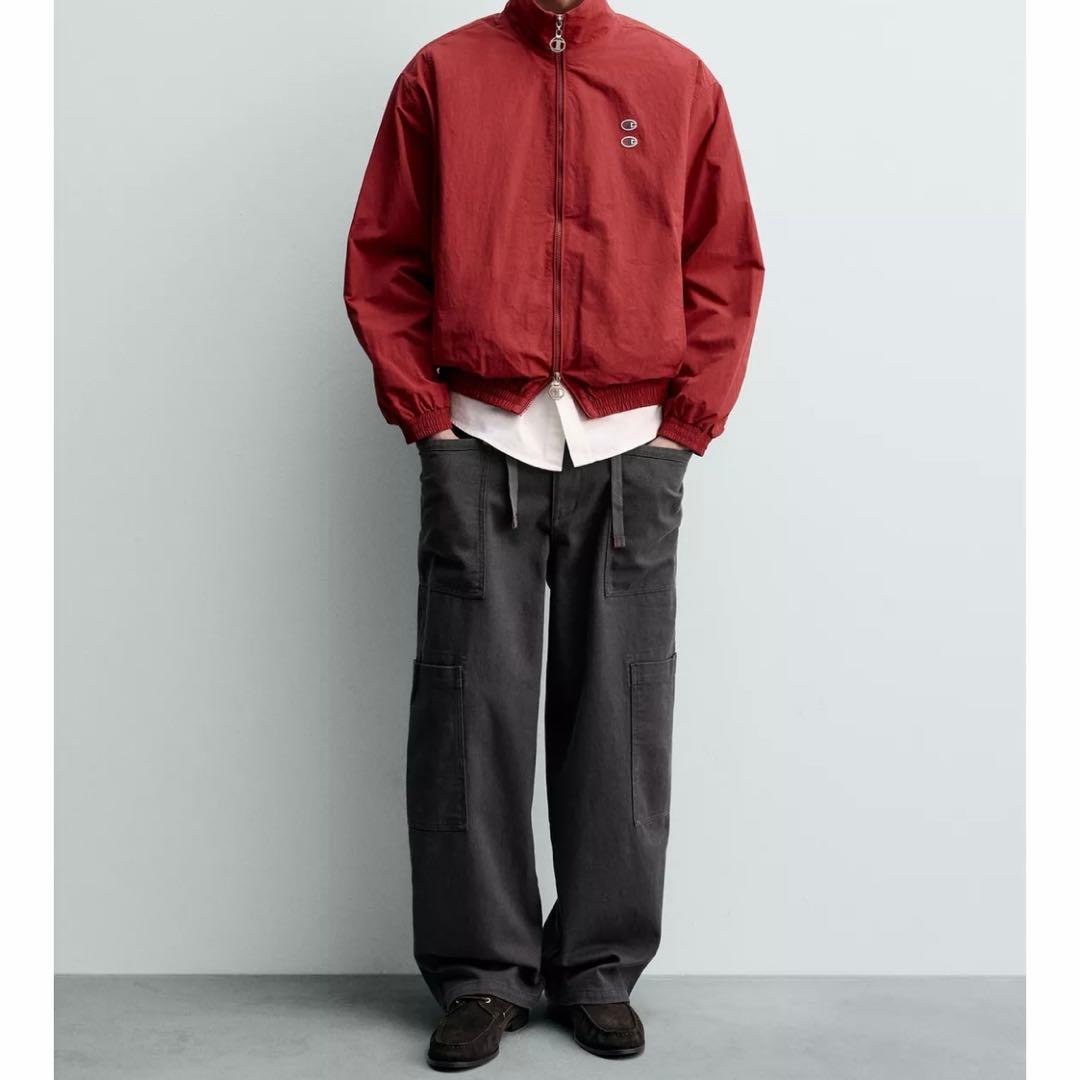 CHAMPION ® X ZARA ドローストリング カーゴ　デニム