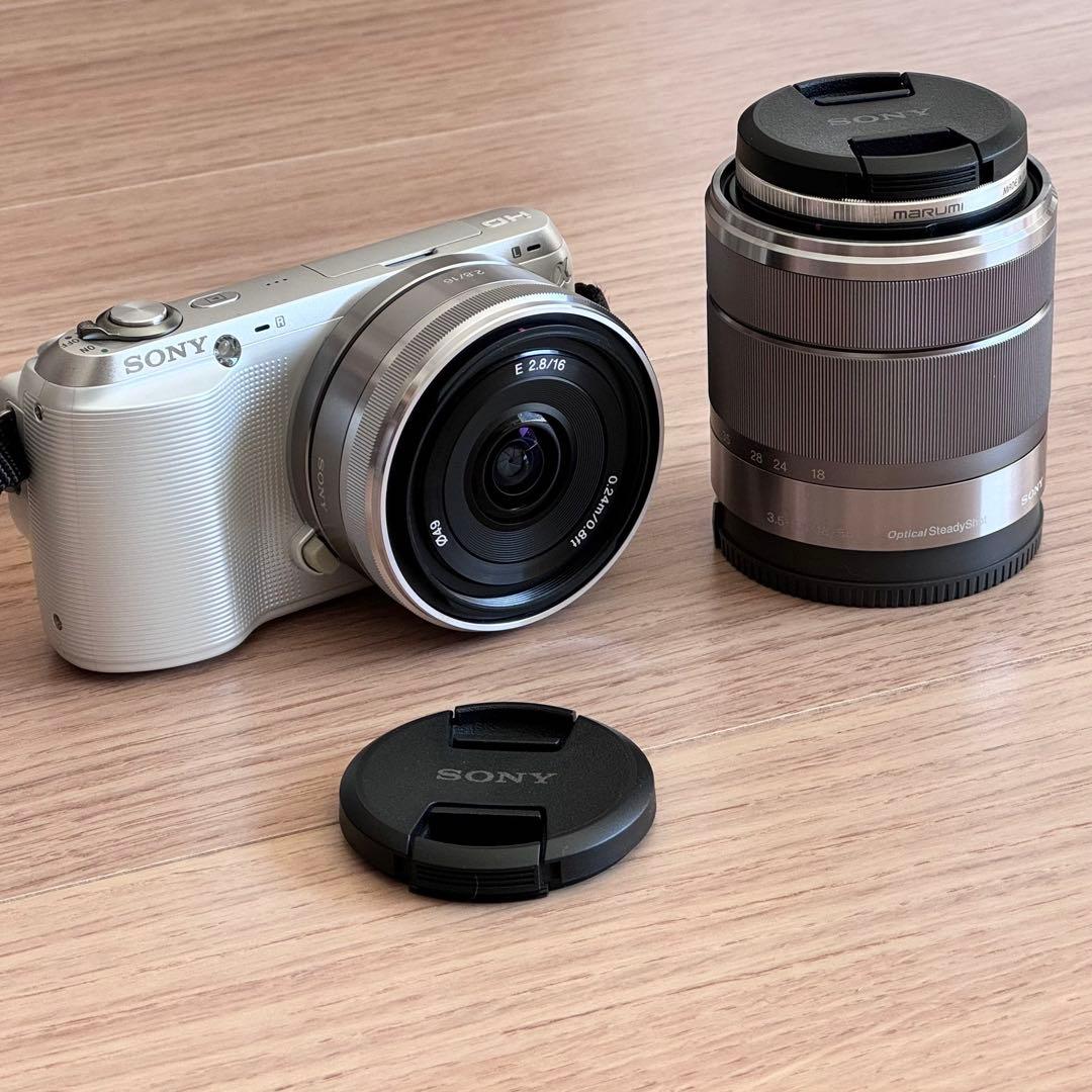 SONY α NEX-C3D ダブルレンズキット（ボディ シルバー）