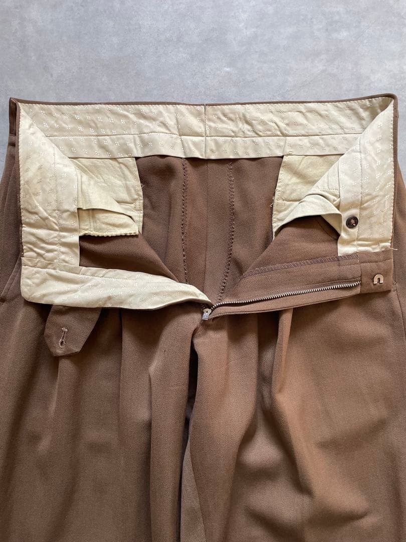 50s ウールギャバジン スラックス