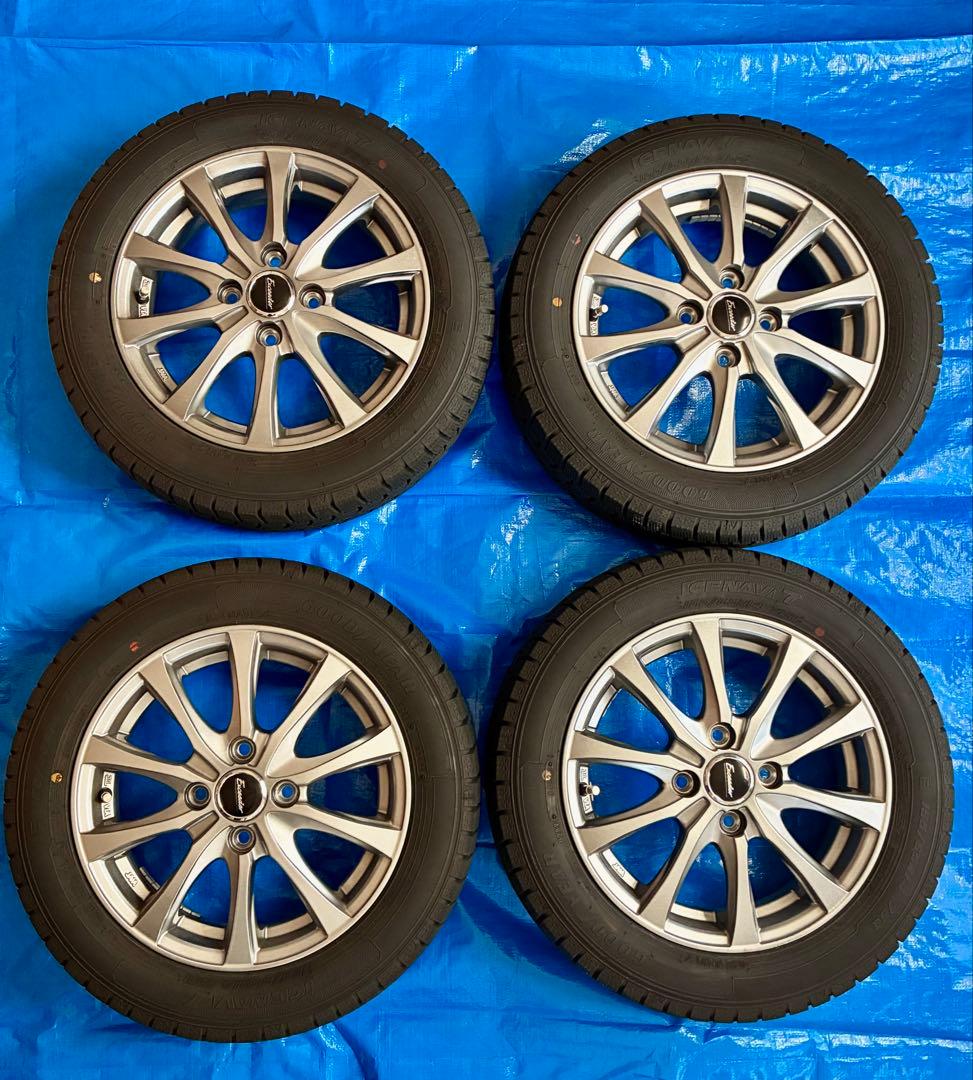 【スタッドレスホイールセット】155/65R14