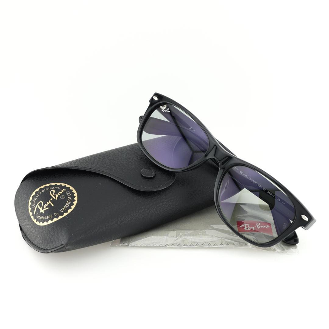 《定価27,060円！》RayBan／レイバン　ブラック×グリーン　サングラス