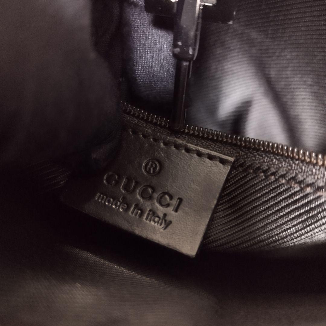 美品☆　グッチ　ジャッキー　シェリー　ワンショルダーバッグ　ミニ　GGキャンバス