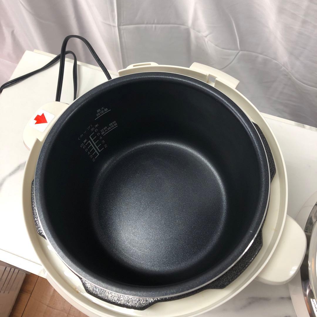 【極美品】D&S 家庭用マイコン電気圧力鍋 4.0L STL-EC50