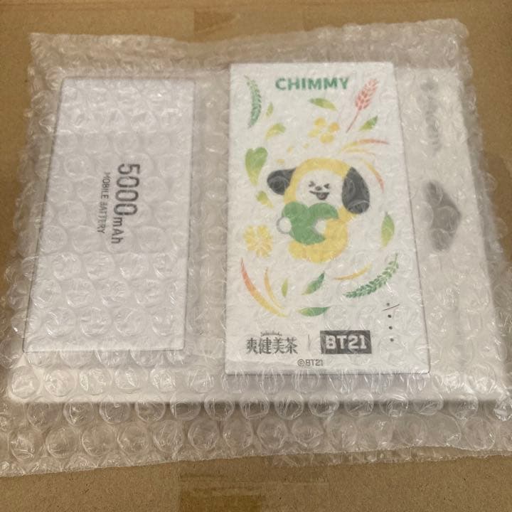 (値下げ中)爽健美茶　BT21 CHIMMY モバイルチャージャー
