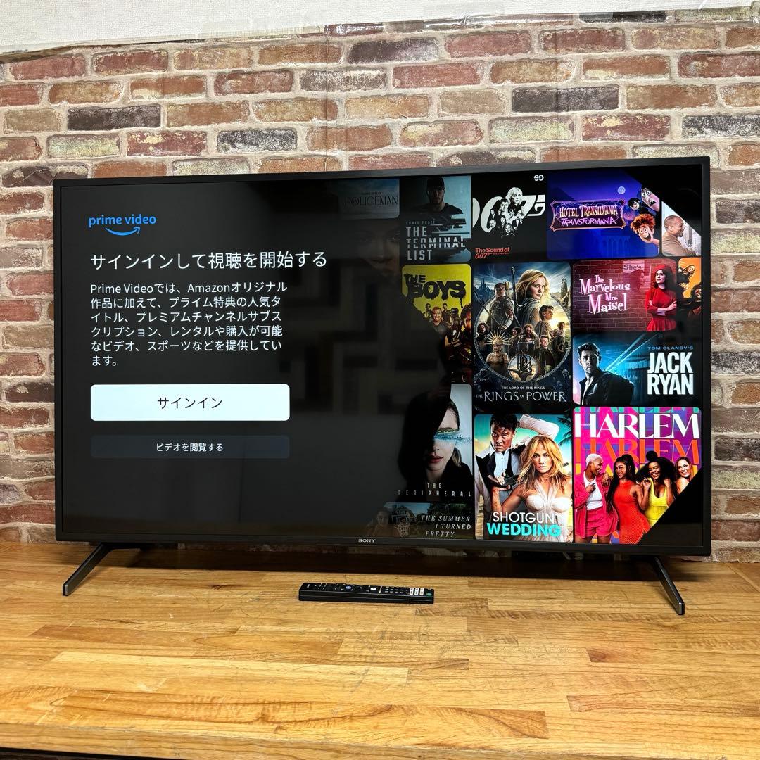 SONY 55インチ 4K 液晶テレビBRAVIA KJ-55X8000H