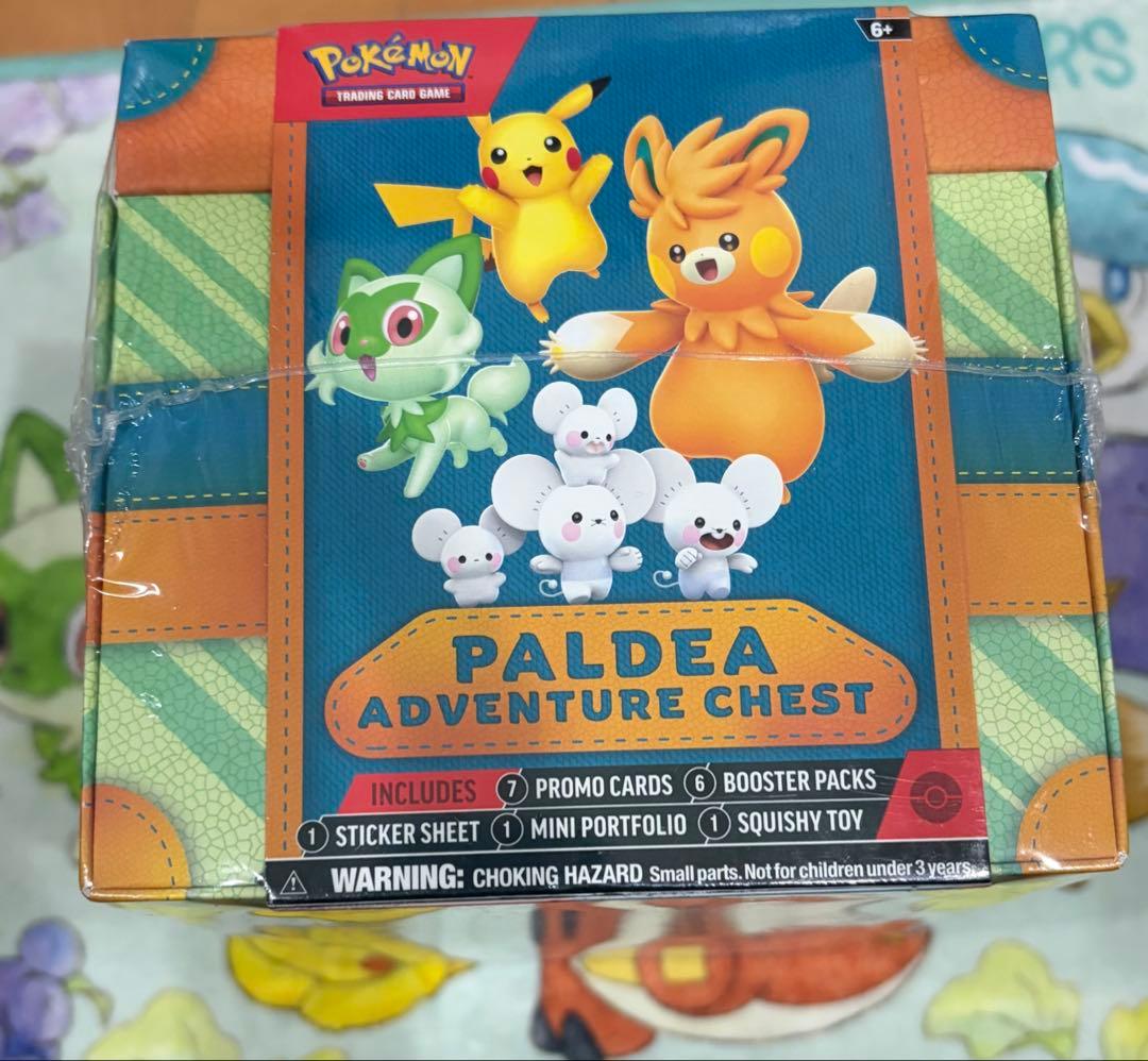 シュリンク付　ポケカ パルデア アドベンチャーズ チェスト　プロモ　ピカチュウ
