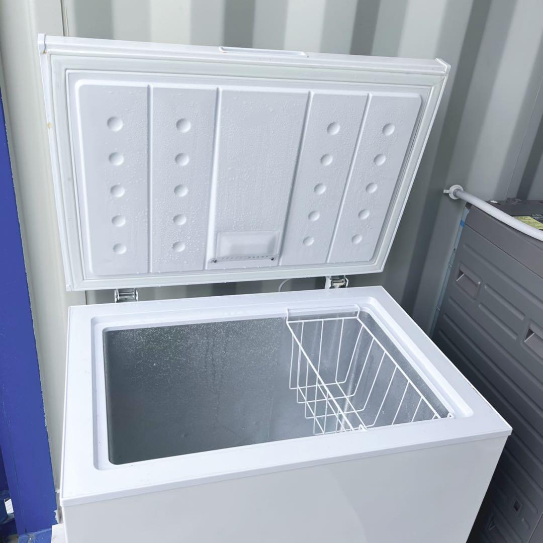 取付無料！アイリスオーヤマ 上開き冷凍庫 大容量142L 冷凍フリーザー✨