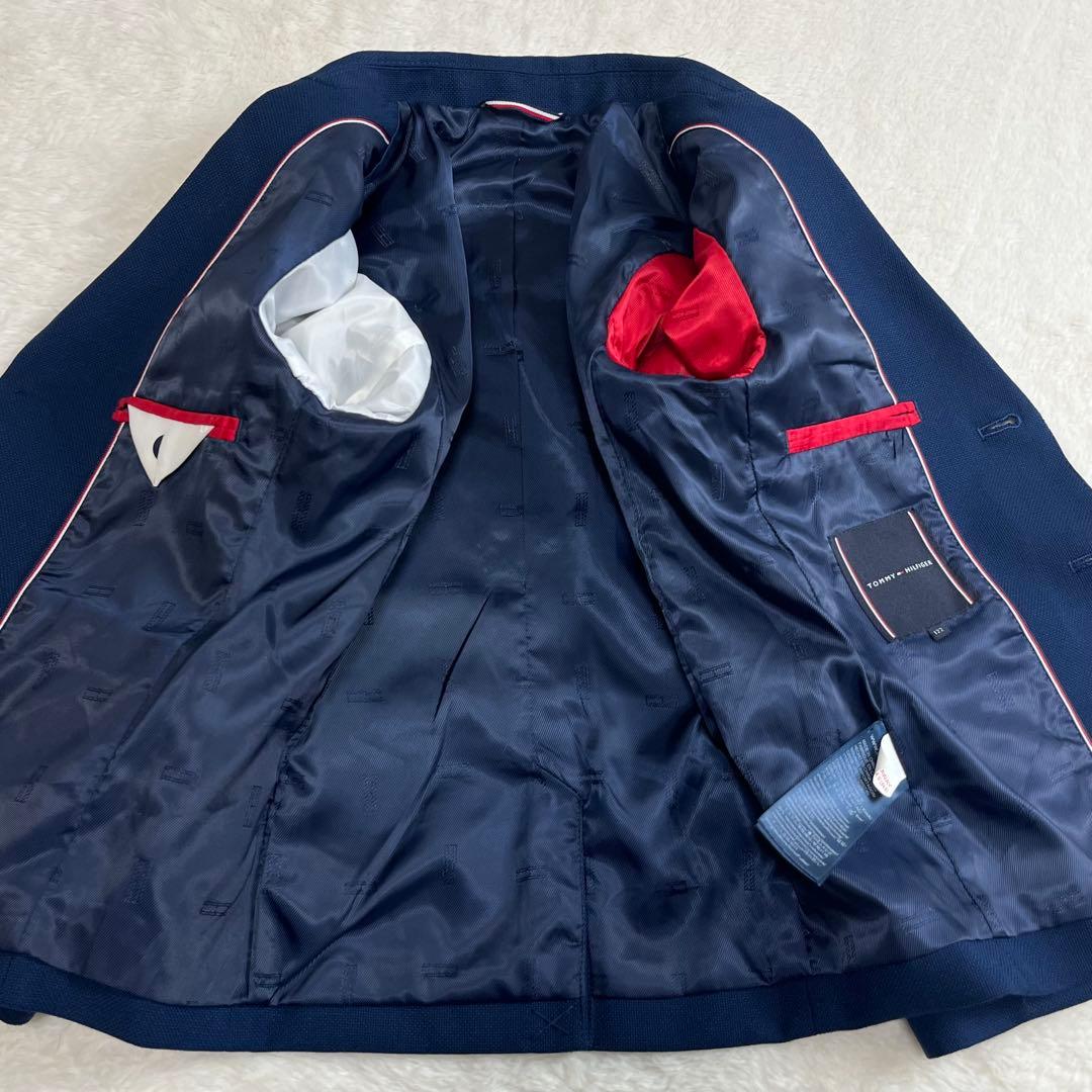 トミーヒルフィガー　キッズ　セットアップ　ネクタイ　サスペンダー　スーツ　入学式