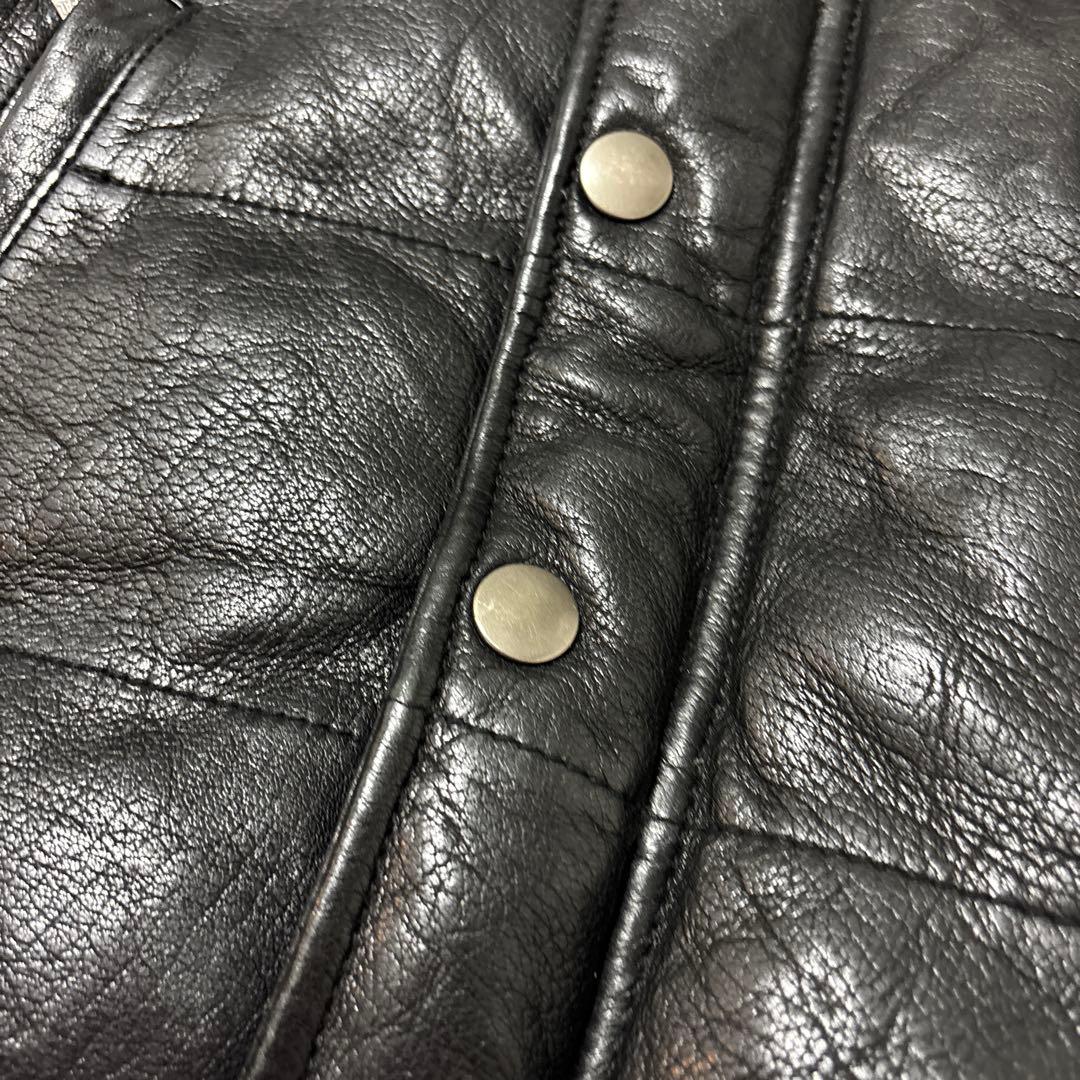 Tomorrowland Edition レザー　ダウンベスト　サイズ38 羊革