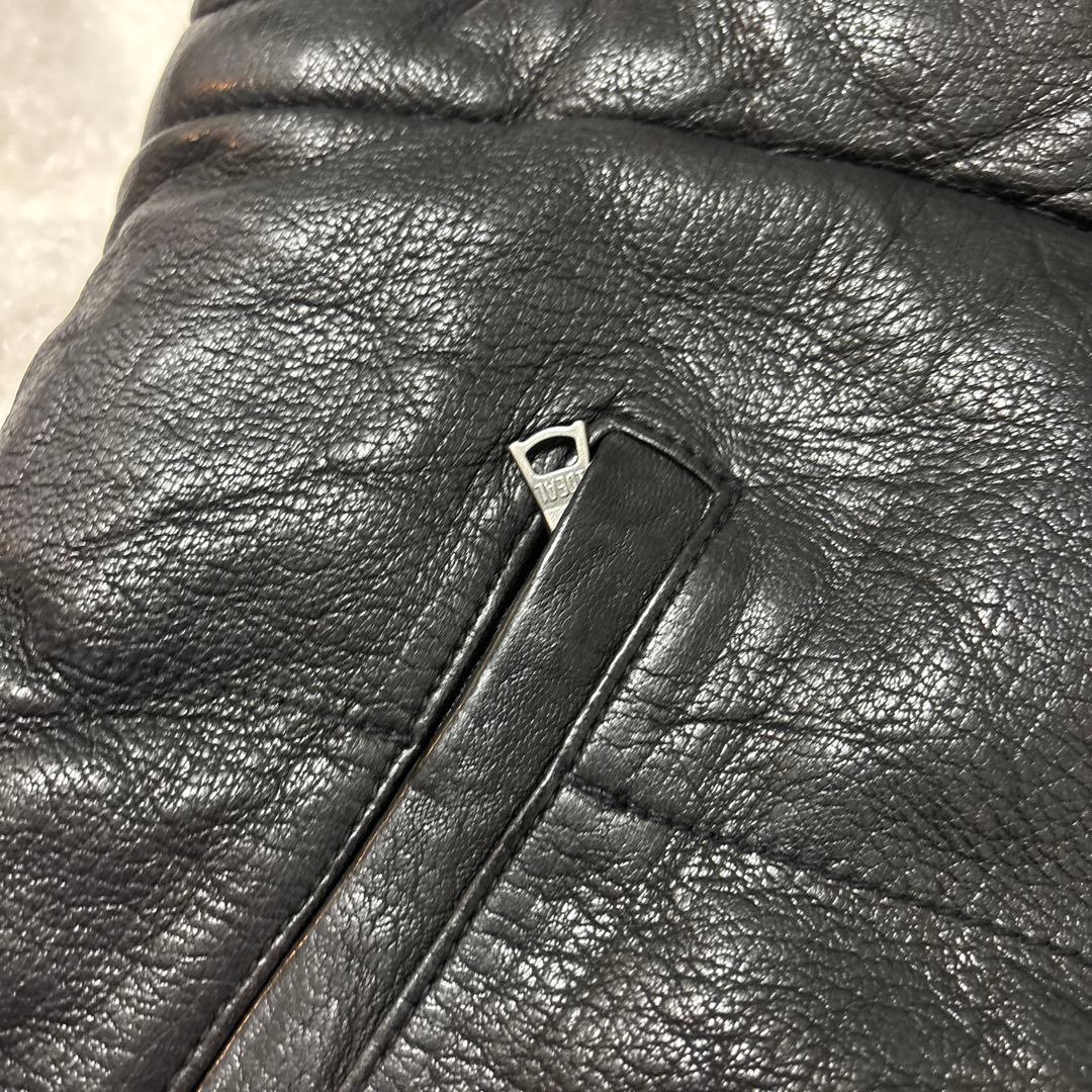 Tomorrowland Edition レザー　ダウンベスト　サイズ38 羊革