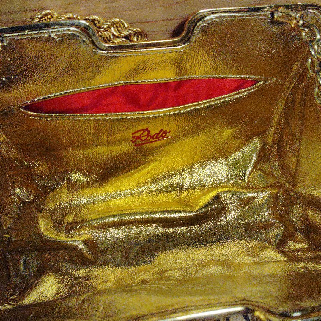 roodクラッチバッグ