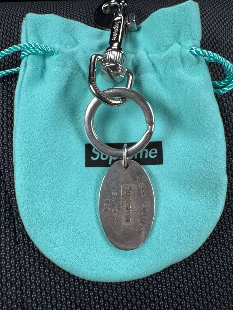 Supreme ティファニー　21AWキーホルダー