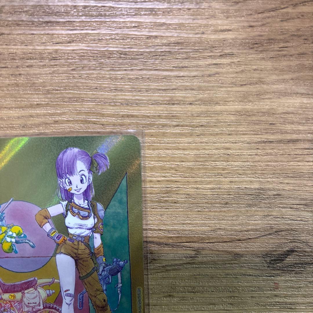 ドラゴンボール　マンガブースター02 エナジーマーカー　E-73 金 ブルマ