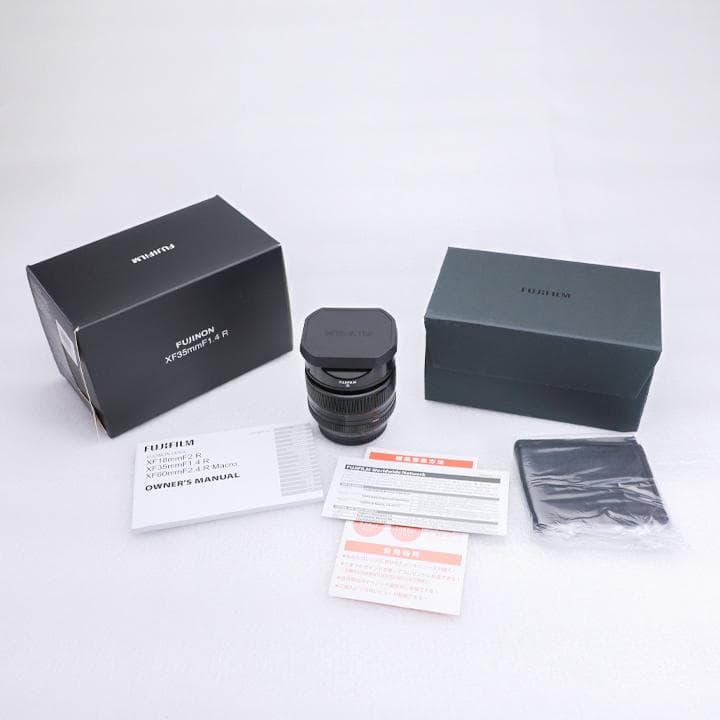 【ほぼ新品・未使用】FUJIFILM XF35mmF1.4R 単焦点レンズ