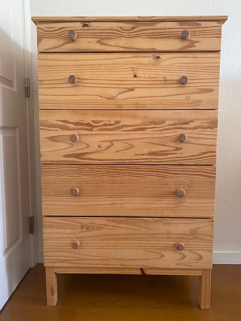 IKEA　タンス　tarva 天然木チェット パイン材　☆掲載期間4/22迄