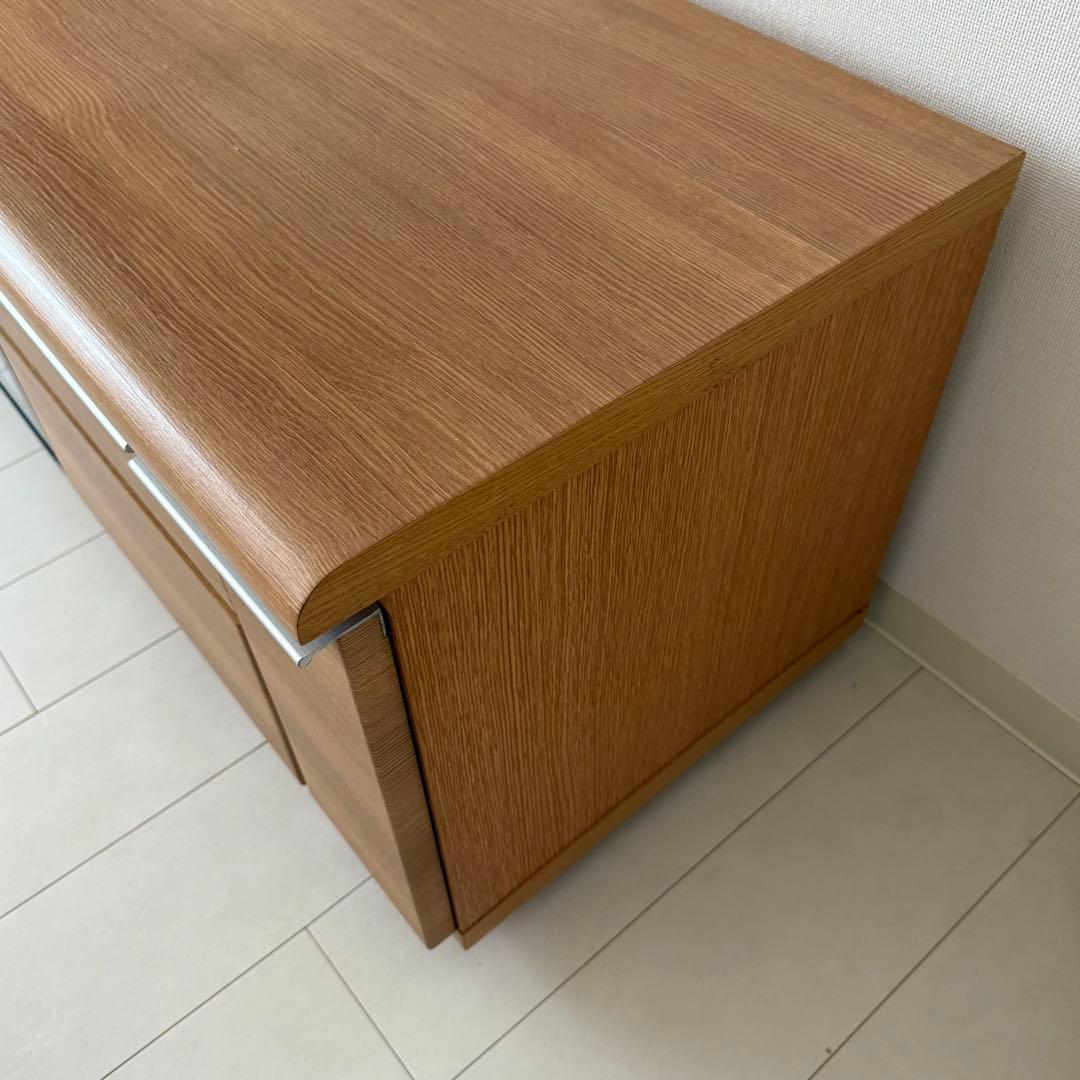 美品✨【ニトリ】テレビ台 ローボード 125cm パルサー 木目ライトブラウン