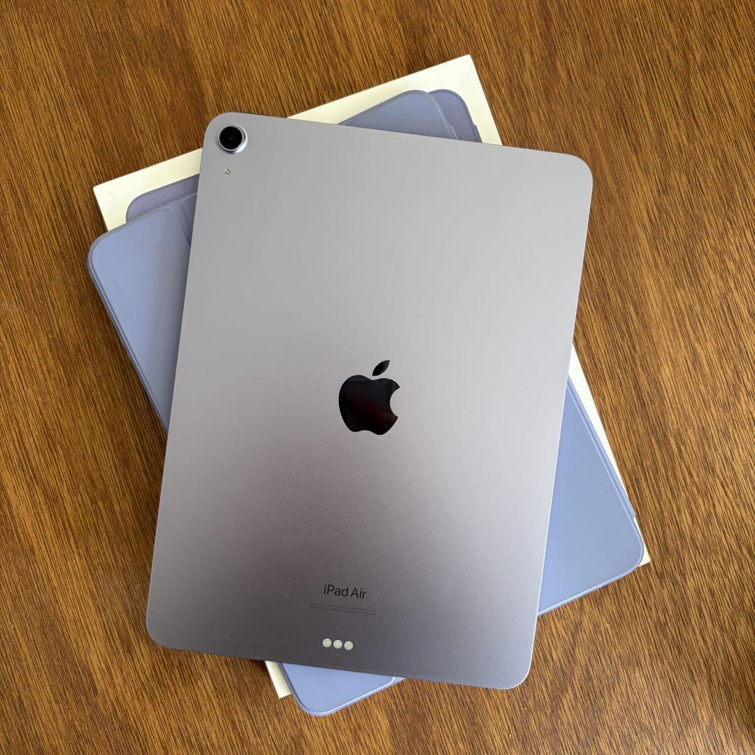美品 Apple iPad Air 第5世代 64gb バープル wifiモデル