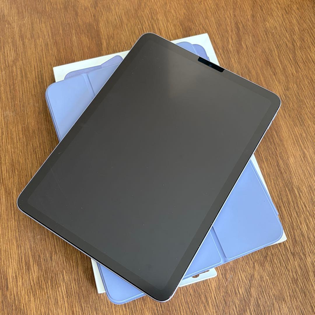 美品 Apple iPad Air 第5世代 64gb バープル wifiモデル