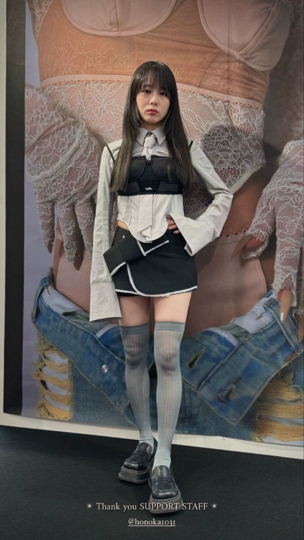 スカート neith Micro Wrap Ribbon Skirt(Black)