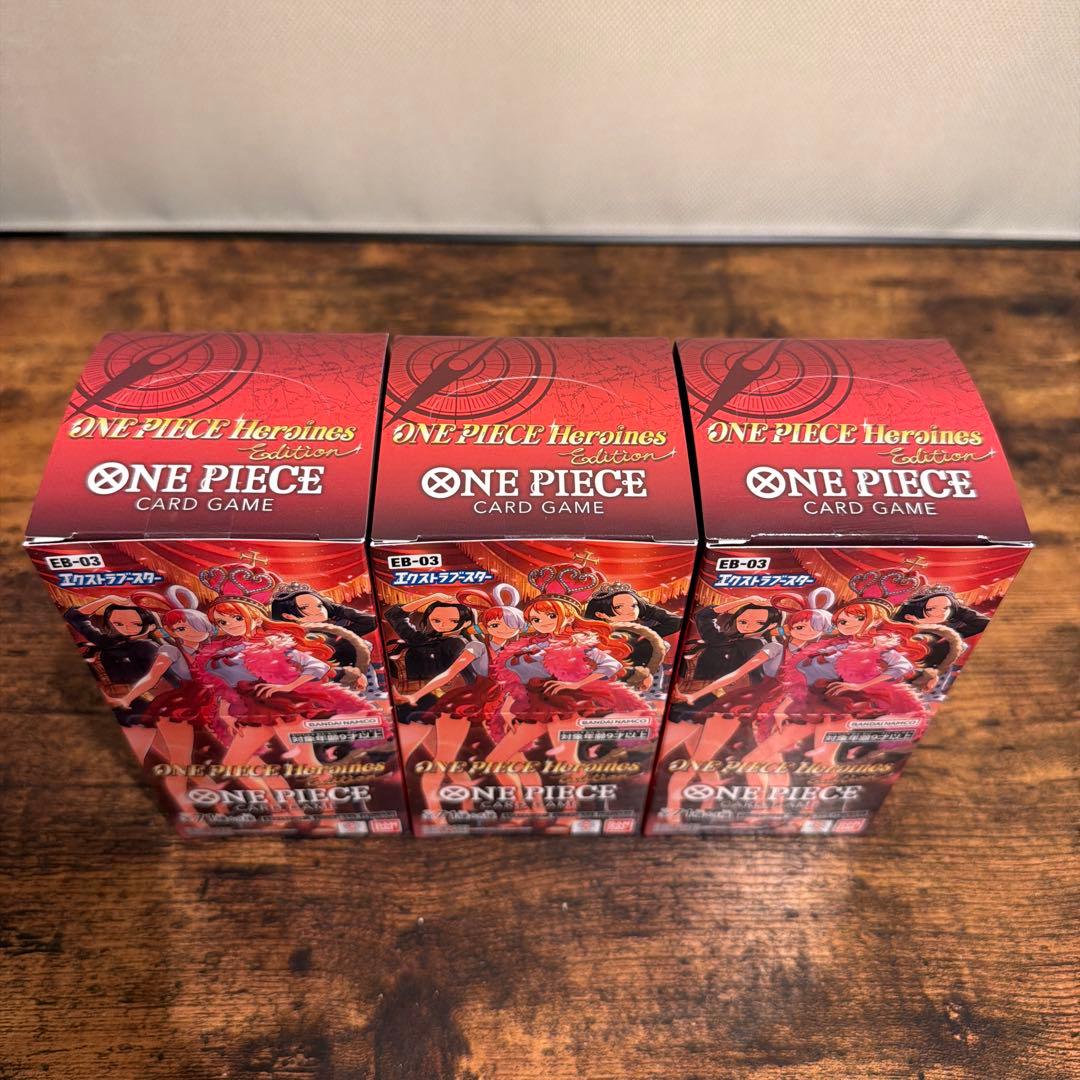 【未開封】ONE PIECE Heroines 3BOX