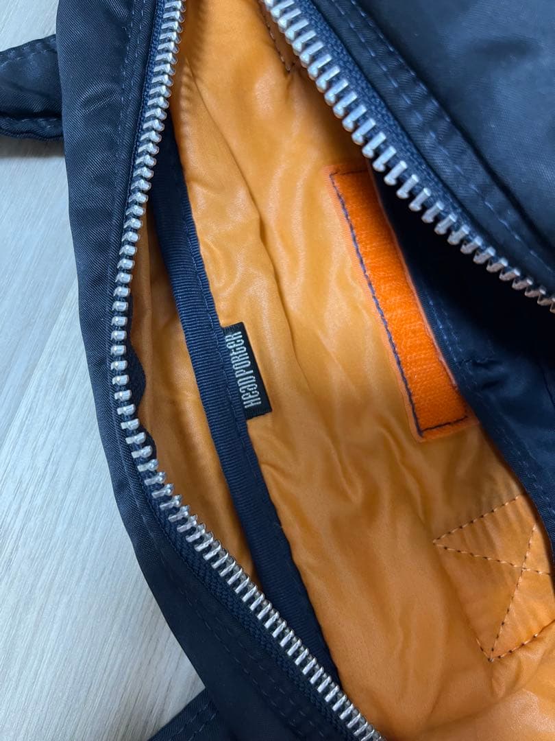 もう手に入らないHEAD PORTER ネイビー スクールバッグ