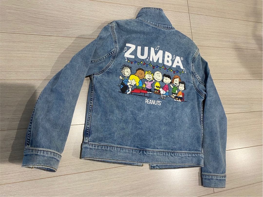 ズンバ　ZUMBA 正規品　アウター　Gジャン　デニム　xs スヌーピー