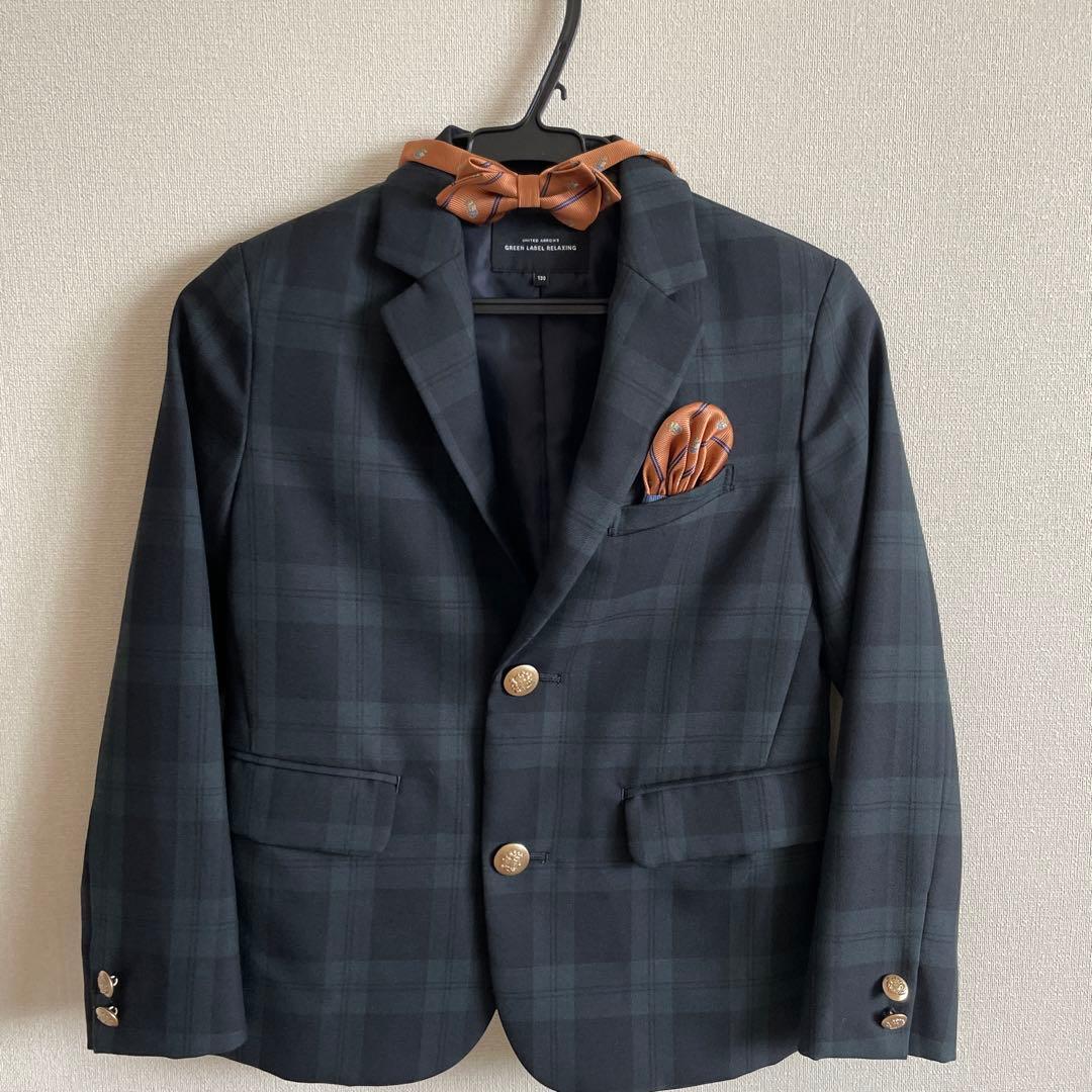 ユナイテッドアローズ　グリーンレーベル　キッズ　スーツ　フォーマル　130