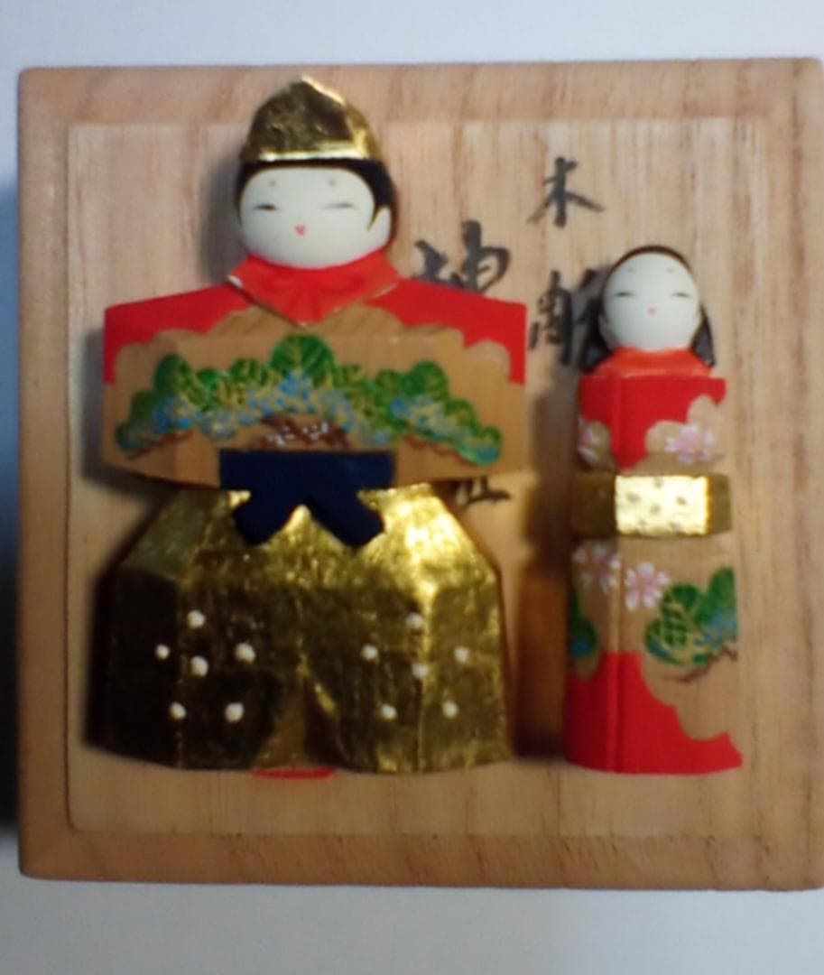 立雛(神雛)1.5号　奈良一刀彫(木彫)　その2