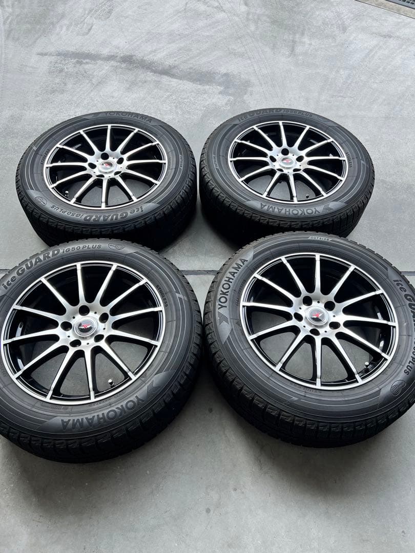 【値下げ可】30系アルヴェル　スタッドレスタイヤホイールセット17インチ