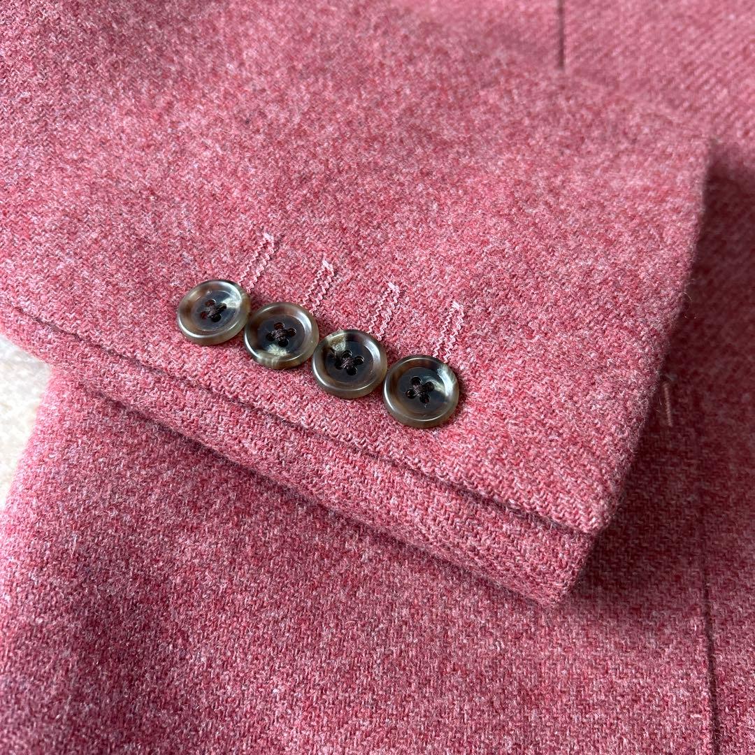 お洒落‼️Cricket ウール100 ツイードテーラードジャケット