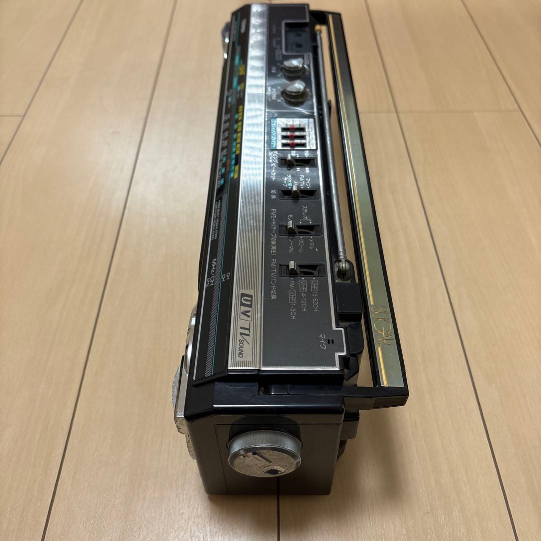 【激レア！】東芝 SUGAR RT-SWU6 黒　希少 ラジカセ