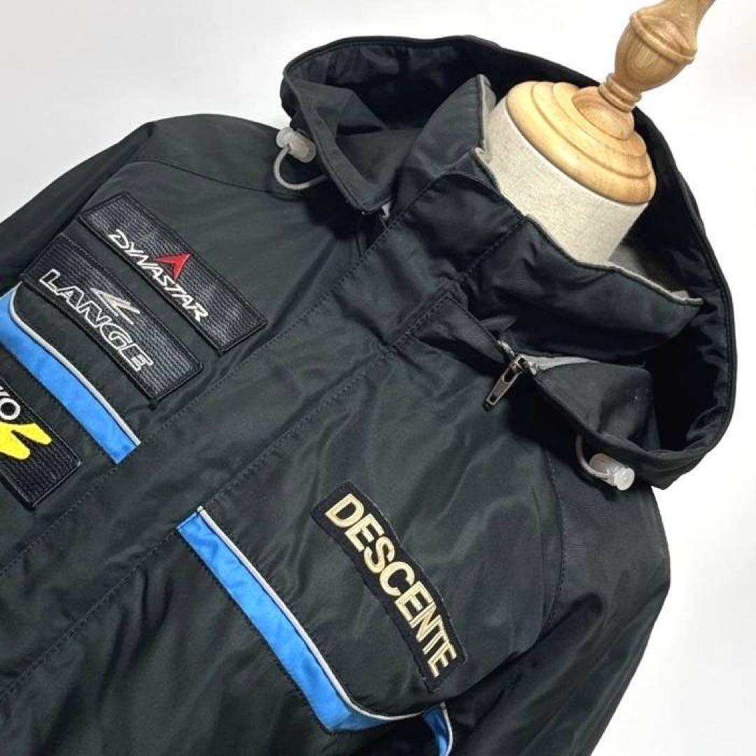 DESCENTE　日本製　フード取外し可　ドローコード付き　スキーウェア 上下