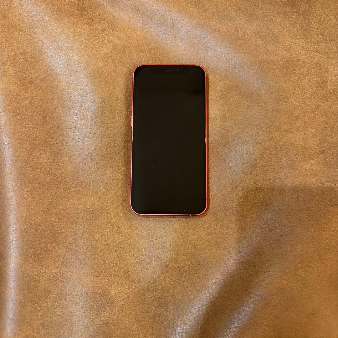 「中古品」スマートフォン本体iPhone12 mini RED