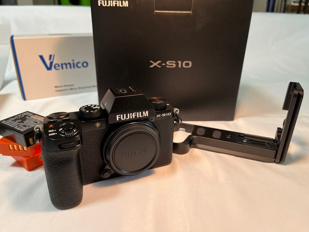 【元箱他完備】X-S10 Xメンテナンスプロ実施済/L型ブラケット/充電器