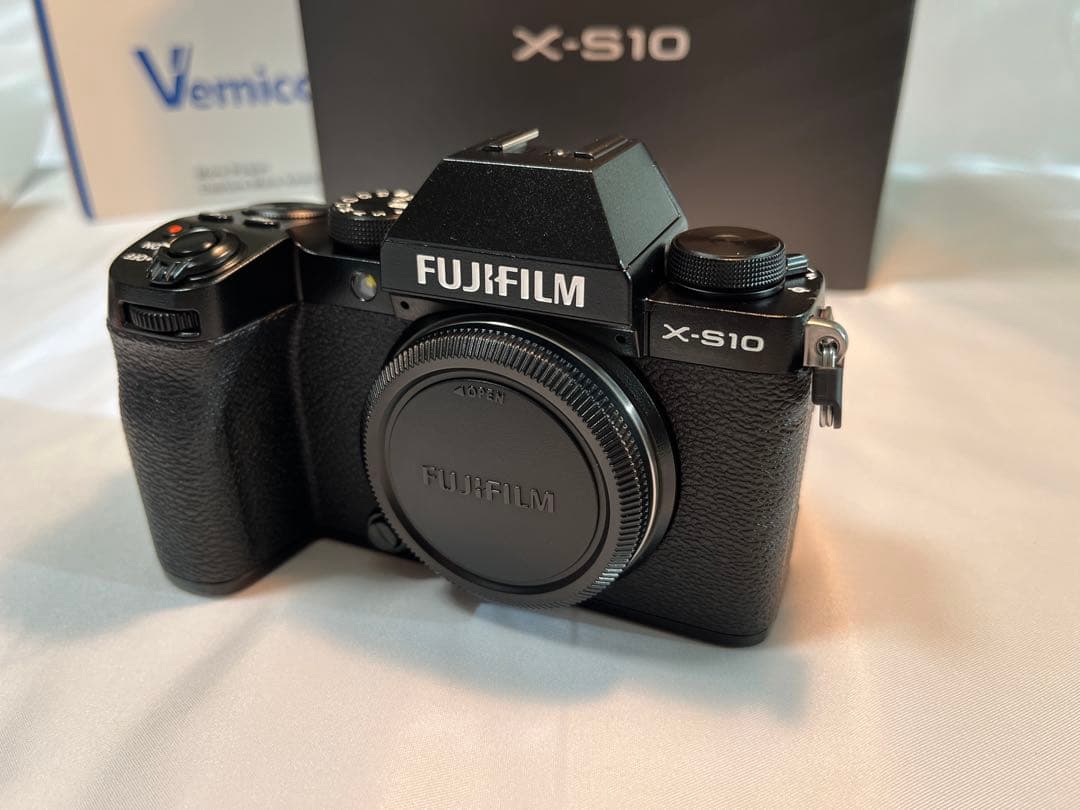 【元箱他完備】X-S10 Xメンテナンスプロ実施済/L型ブラケット/充電器