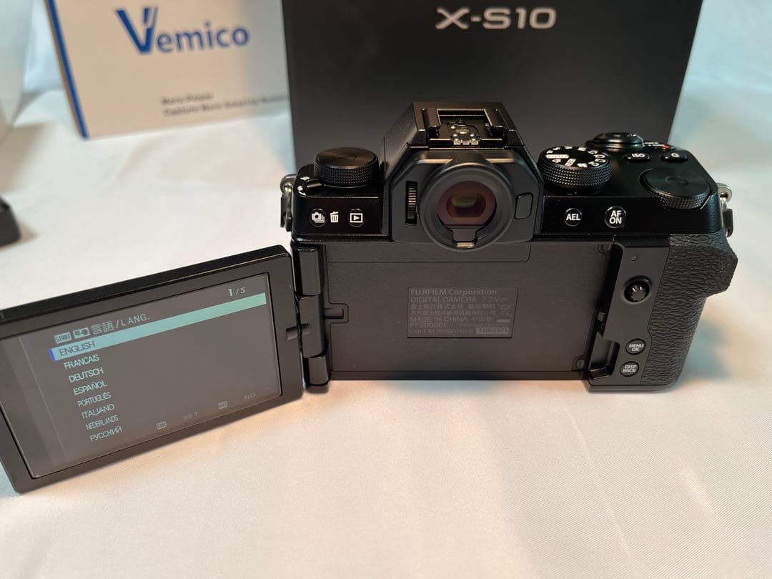 【元箱他完備】X-S10 Xメンテナンスプロ実施済/L型ブラケット/充電器