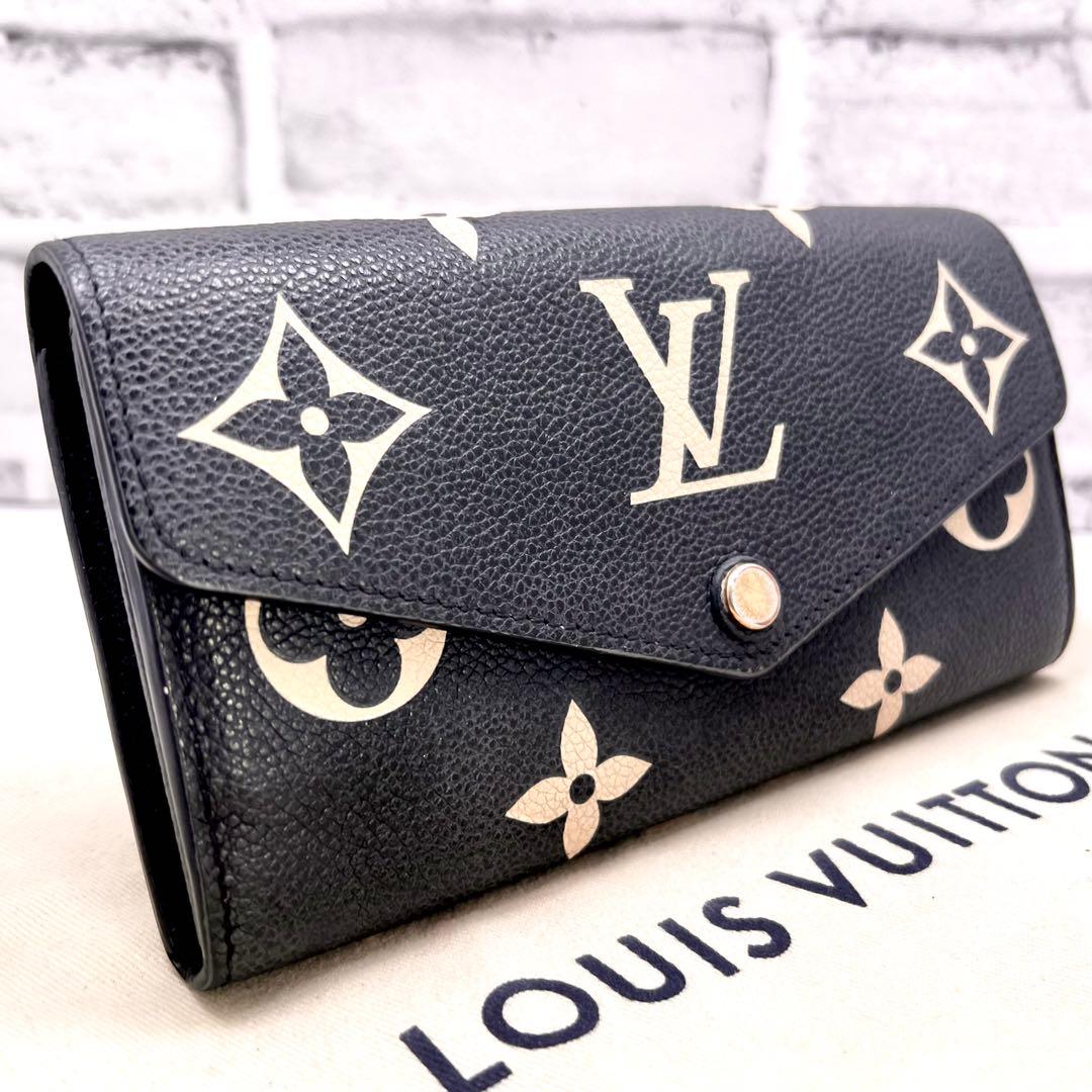 【極美品】 ルイヴィトン バイカラーモノグラム アンプラント ポルトフォイユサラ