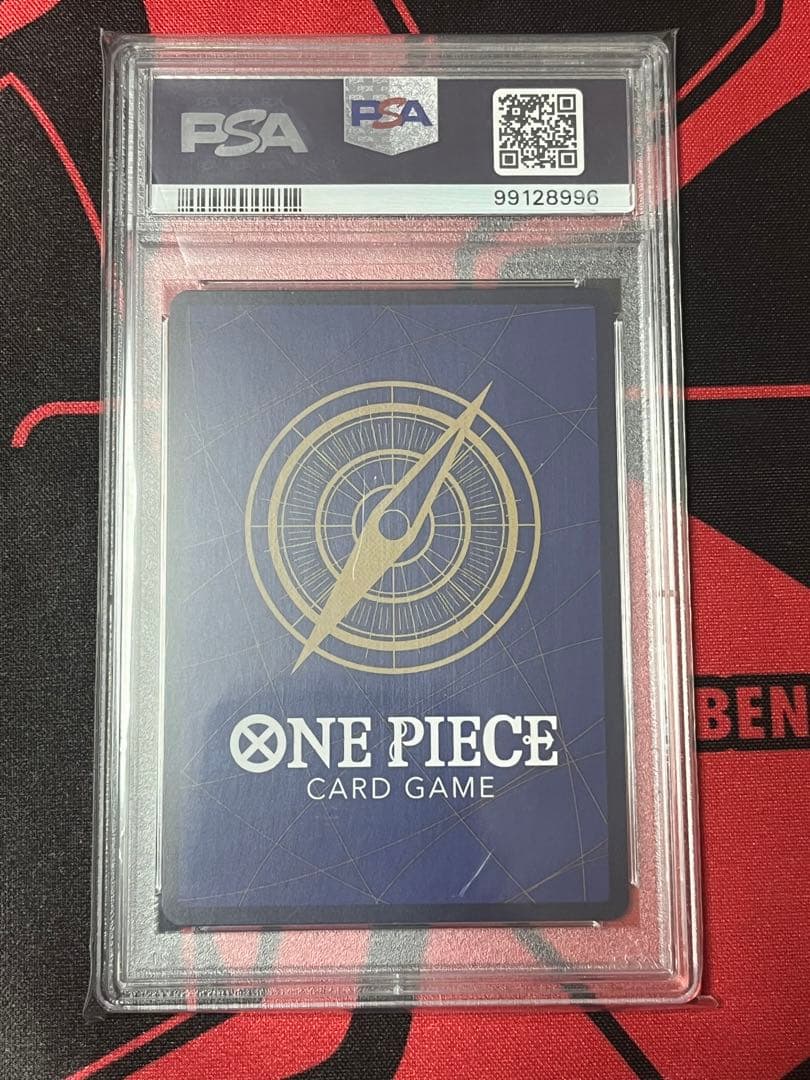 PSA10 エース　シリアル　フラグシップ　ワンピース　ONEPICE カード