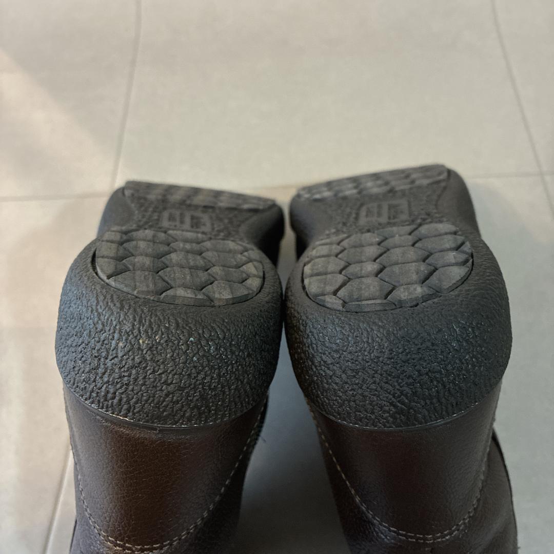 未使用 アキレスソルボ♡スノーシューズ 本革 サイドジップ ゴアテックス 撥水