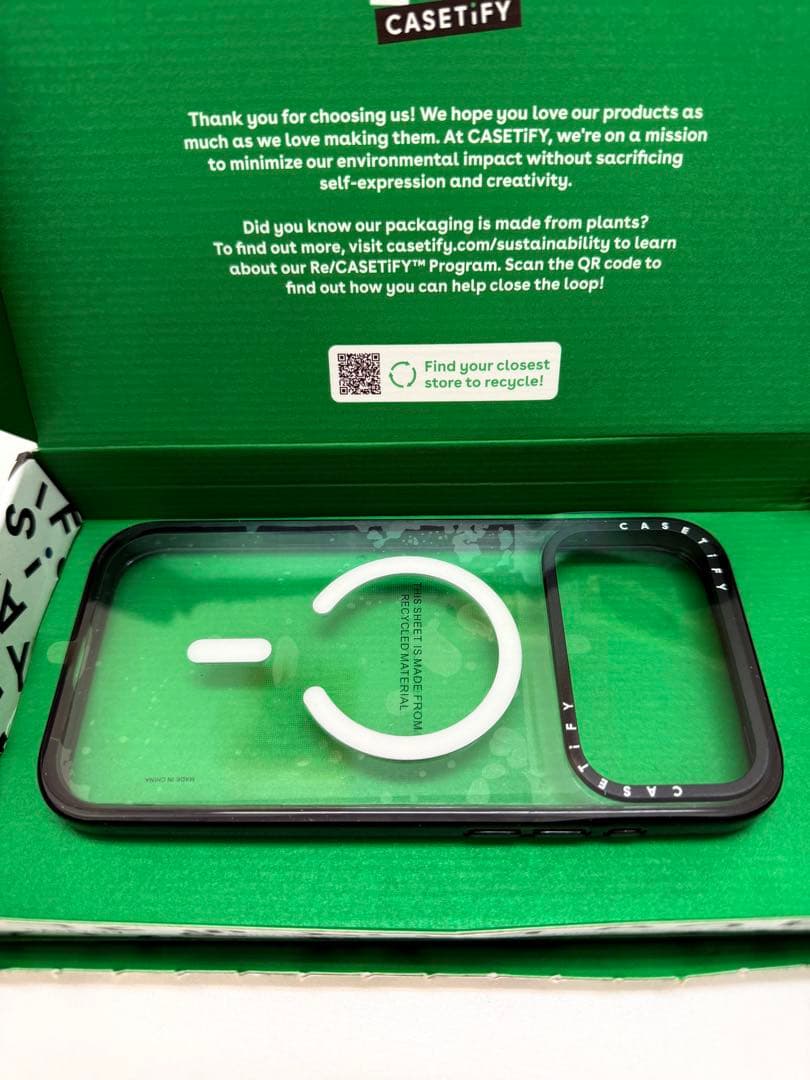 CASETiFY クリアマグネット対応ケース 17プロMAX用