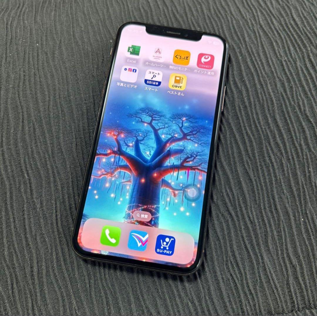 八　ジャンク品　iPhone Xs 256GB ゴールド　SIMフリー