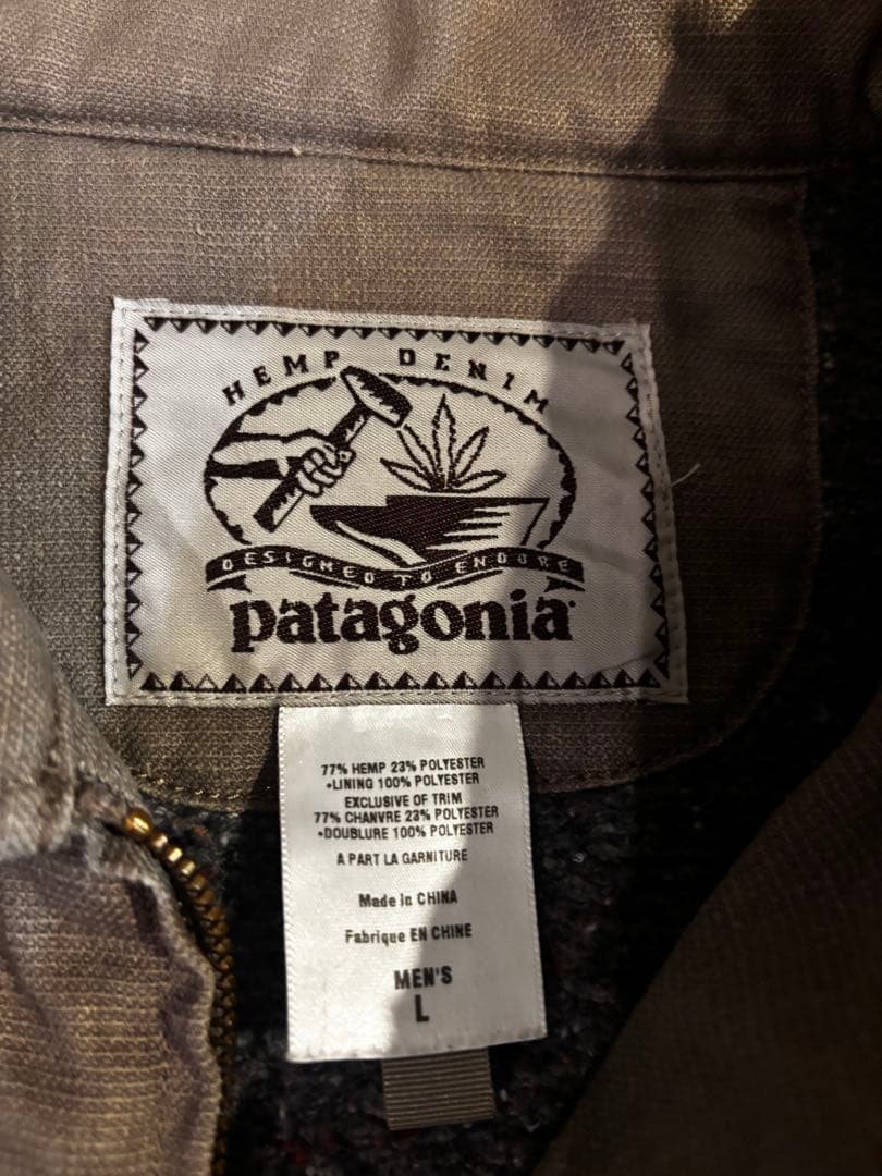 Y*z様 スパースペシャル　パタゴニア　リズムヘンプデニムジャケット　デトロイト