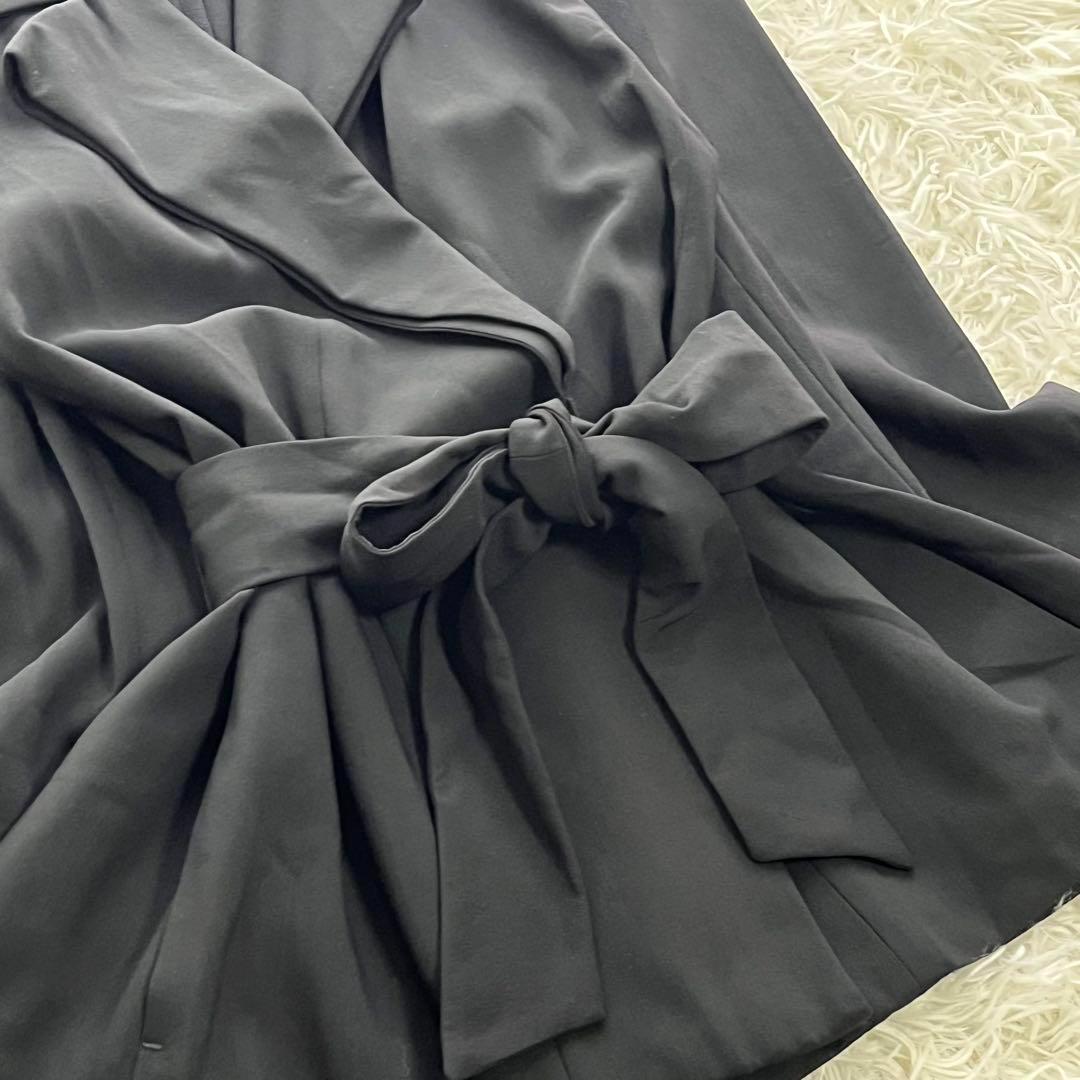 【美品】マックスマーラ 白タグ テーラードジャケット ダブル ベルト付き ウール