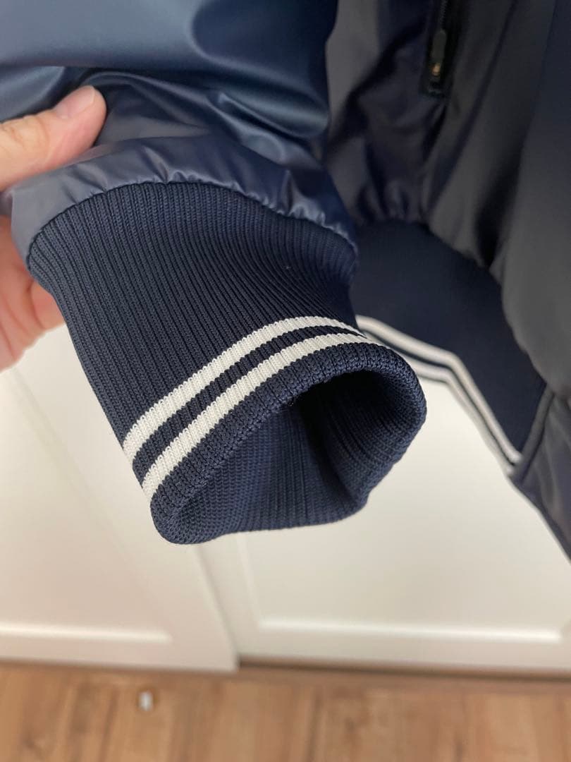 美品　ミズノプロ　グラウンドコート　Oサイズ　ネイビー