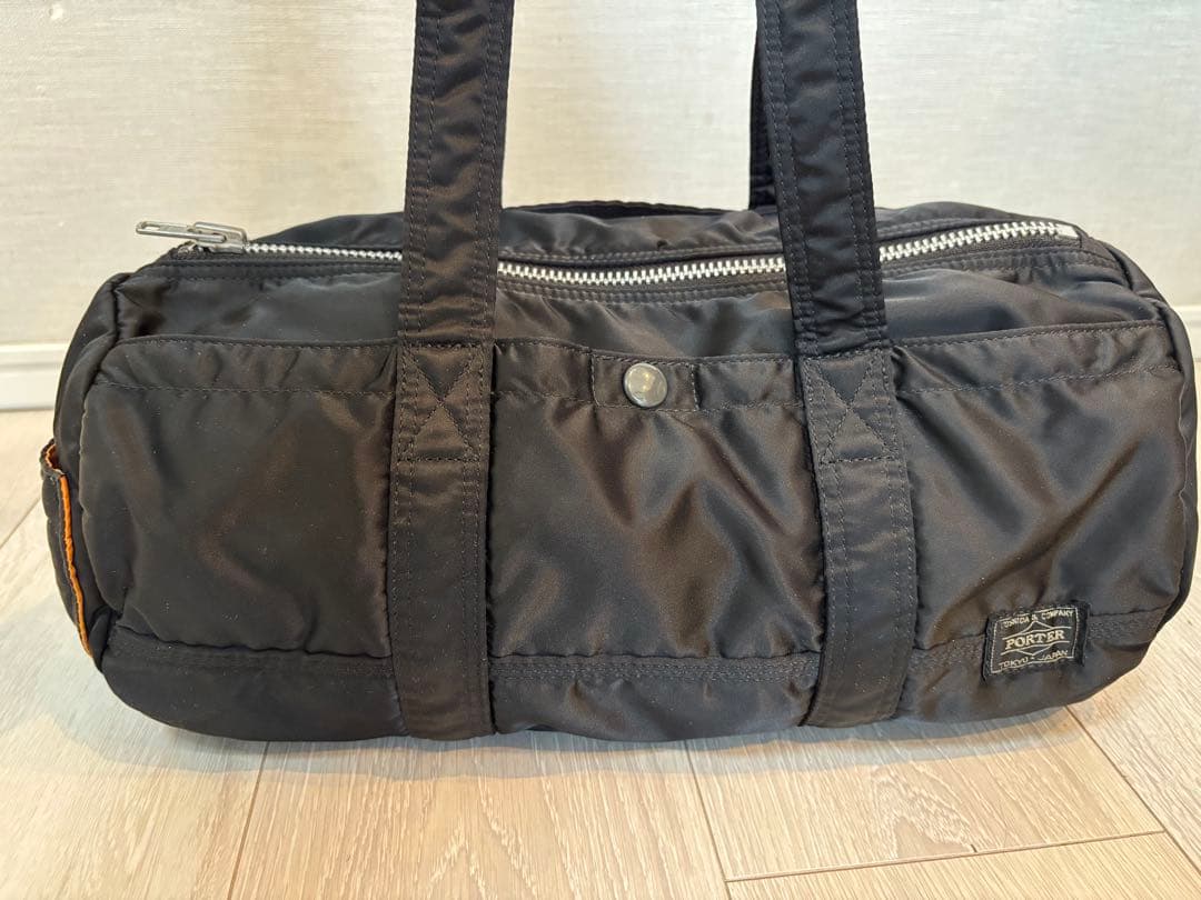 PORTER タンカー　ミニボストン　 ブラック ナイロン