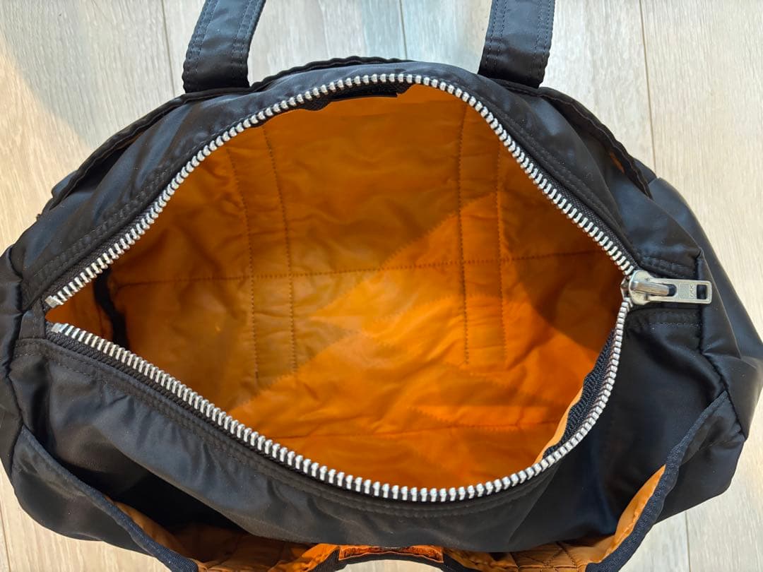 PORTER タンカー　ミニボストン　 ブラック ナイロン