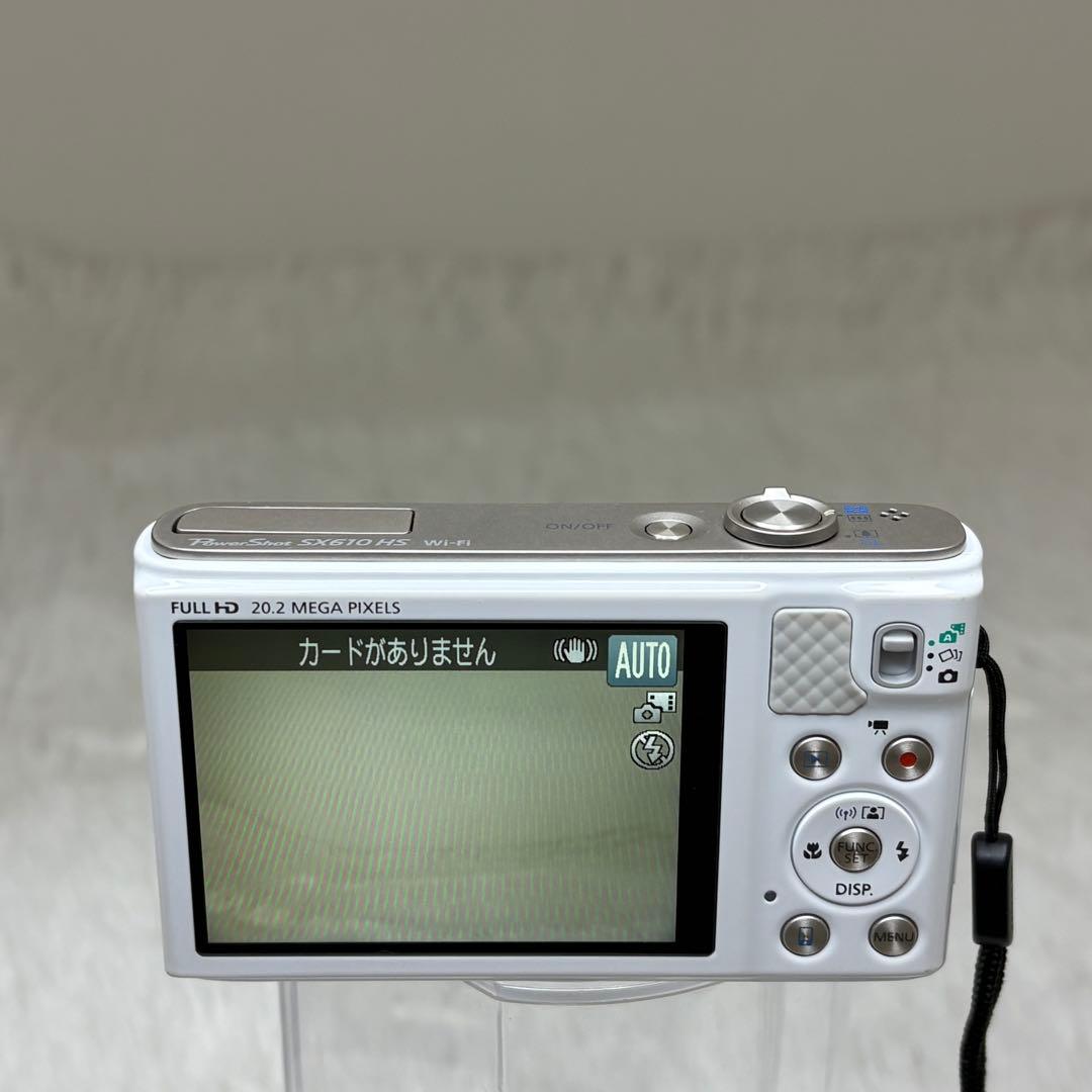 美品　Canon PowerShot SX610HS PC2192 白　動作品