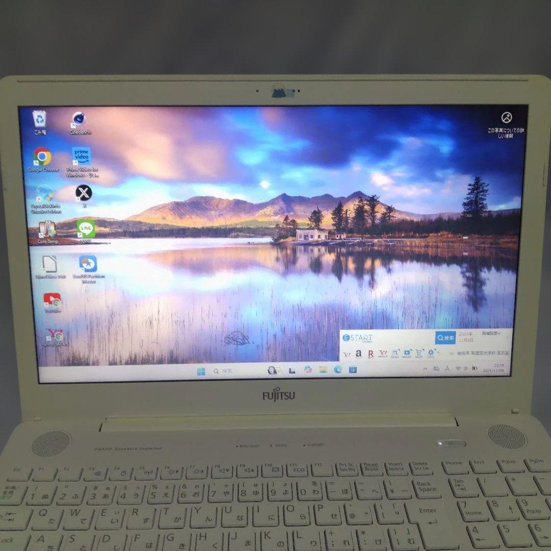 Windowsノート本体 LIFUBOOK AH50/B3 20GB 256GB 25H2
