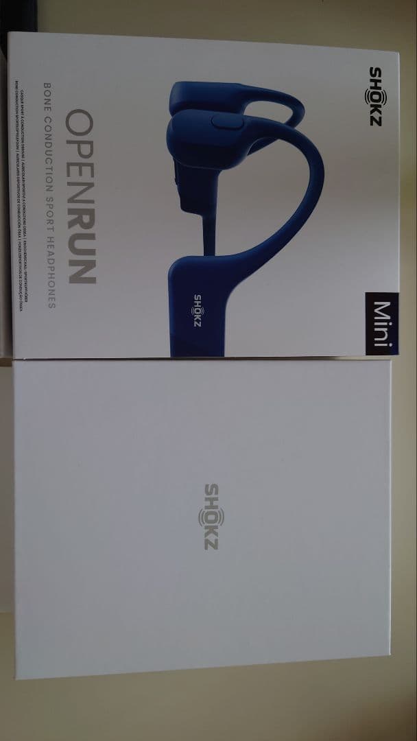 Shokz OpenRun Mini 骨伝導イヤホン ブルー